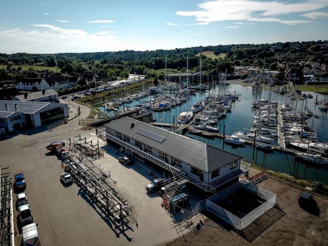 A modern boatyard perfectly equipped for fit-out, refit and repair in the 21st Century